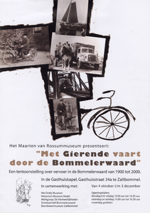 169 Met Gierende vaart door de Bommelerwaard: Een tentoonstelling over vervoer in de Bommelerwaard van 1900 - 2000