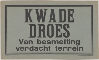 B100128 Kwade Droes