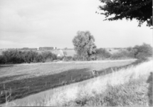 3-15005 Op de achtergrond sluis Sint Andries