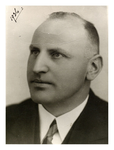 4-606 Burgemeester H.A.B. de Leeuw, burgemeester van 1930-1938.