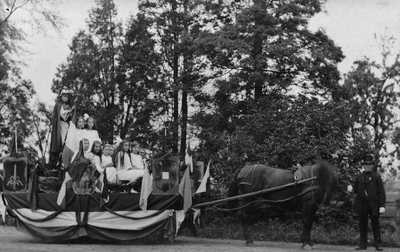 15-29 Herdenking 25-jarig regeringsjubileum koningin Wilhelmina