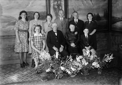 21-17004 25-jarig huwelijk familie Witjes - Vos
