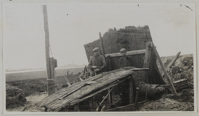 11-397 Bouw steenoven (kamerringoven) met overslaande vlam