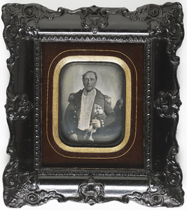 22-9091 Portret kapitein ter zee Willem Stort (1798-1867), bevelhebber van de Nederlandse vloot in West Indië 1851-1856