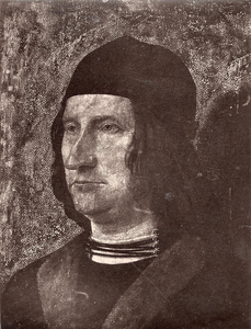4-1378 Portretschildering mogelijk van Otto van Arkel, ca.1450