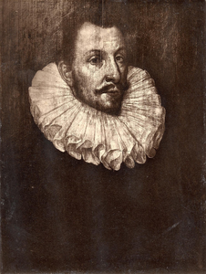 4-1379 Portretschildering George van Arkel 1550-1590