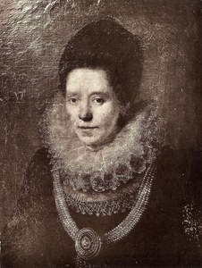 4-1394 Portretschildering mogelijk Agneta van Ravenswaey 15??-1612