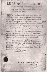 4-1397 Brief uit huisarchief Ammersoyen, 1673