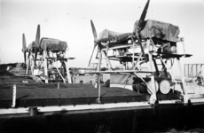 22-8209 Omgebouwde boten Kriegsmarine, mogelijk aanvalsboten voor geplande inval van Engeland