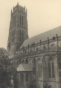 22-9301 Sint Maartenskerk Zaltbommel, kerktoren met H. Grafkapel zuidbeuk