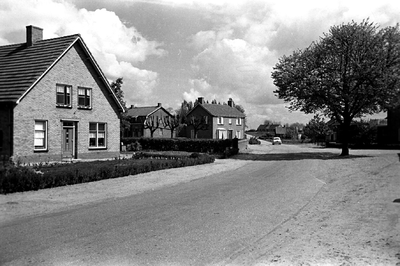 21-463 Straatgezicht met Lindeboom