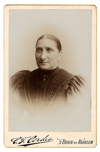 916SAB001103666 Portret Johanna Hendrika Hillegonda Brouwers (1846-1928)