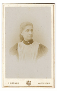 916SAB001103670 Portret Jenneke Petronella Brouwers (1879-1956)