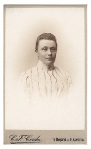 916SAB001103701 Portret Maria Gijsberta van der Kolk (1873-1941)