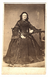 916SAB001103714 Portret Adriana Maria van Doesburg (1821-1870), echtgenote van Hendrik Brouwers (1799-1865), ...