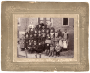 2-363 Schoolfoto openbare lagere school Aalst, groep 1