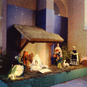 5000092_09 Kerststal katholieke kerk