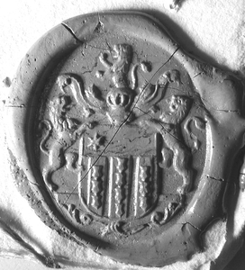 1229 Zegel van: Catharinus Samuel van Kerkwijk d.d. 1 nov. 1797 schepen van Zaltbommel