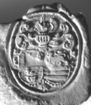 539 Zegel van: Cornelis Arnoldus Prillevitz d.d. 20 sept. 1800 schepen van Zaltbommel. NB. Hij zegelt met een ...