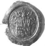 2261 Zegel van: Maria Cremer Maria Cremer, weduwe van Mr. Isaäc Godefridus van den Bergh, testeert d.d. 19 maart 1816 ...