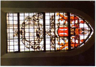 6-10095 Gebrandschilderd raam hervormde kerk