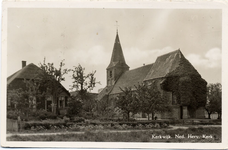 15-10006 Hervormde kerk met boerderij