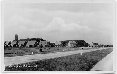 22-10006 Rijksweg A2 met zicht op huizen aan de Koningin Wilhelminaweg