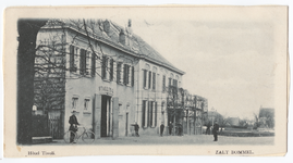 22-11080 Enveloppe van vier prentbriefkaarten van Zaltbommel, uitgegeven door ABN-AMRO kantoor Zaltbommel bij ...
